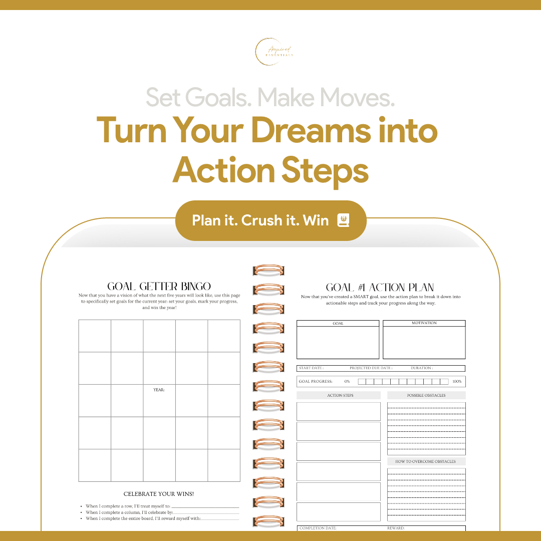 Goal Getter Strategies Planner – Hardcover