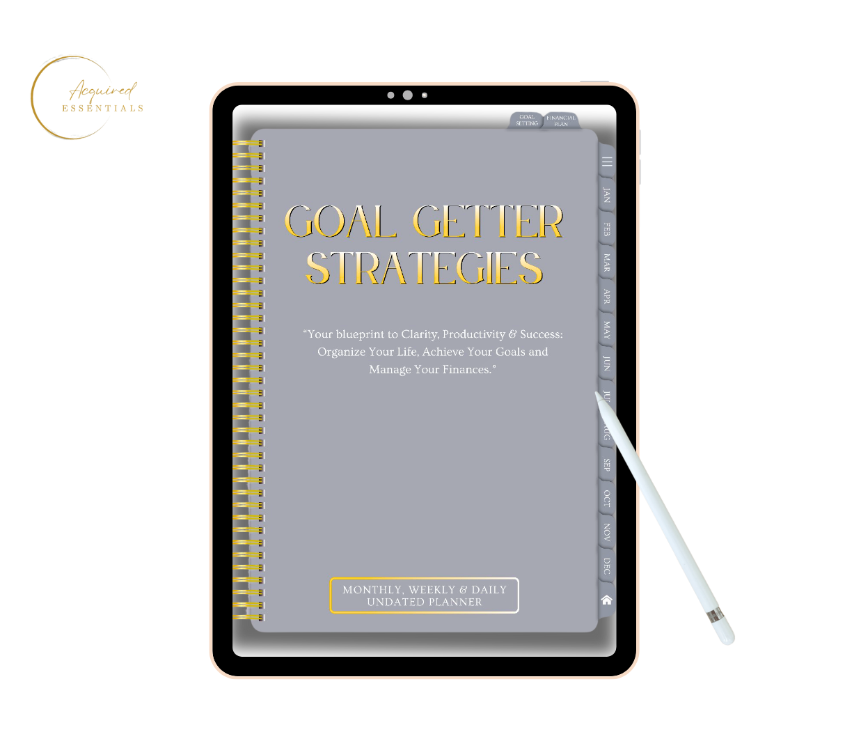 Goal Getter Strategies Planner – Digital (PDF)