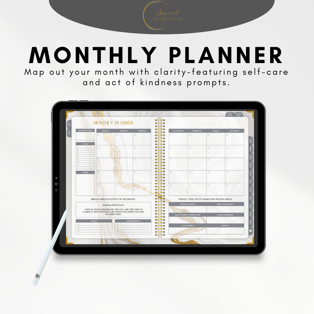 Goal Getter Strategies Planner – Digital (PDF)